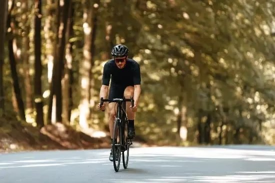 Cycling outdoors