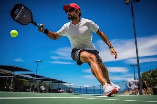 Pickleball court
